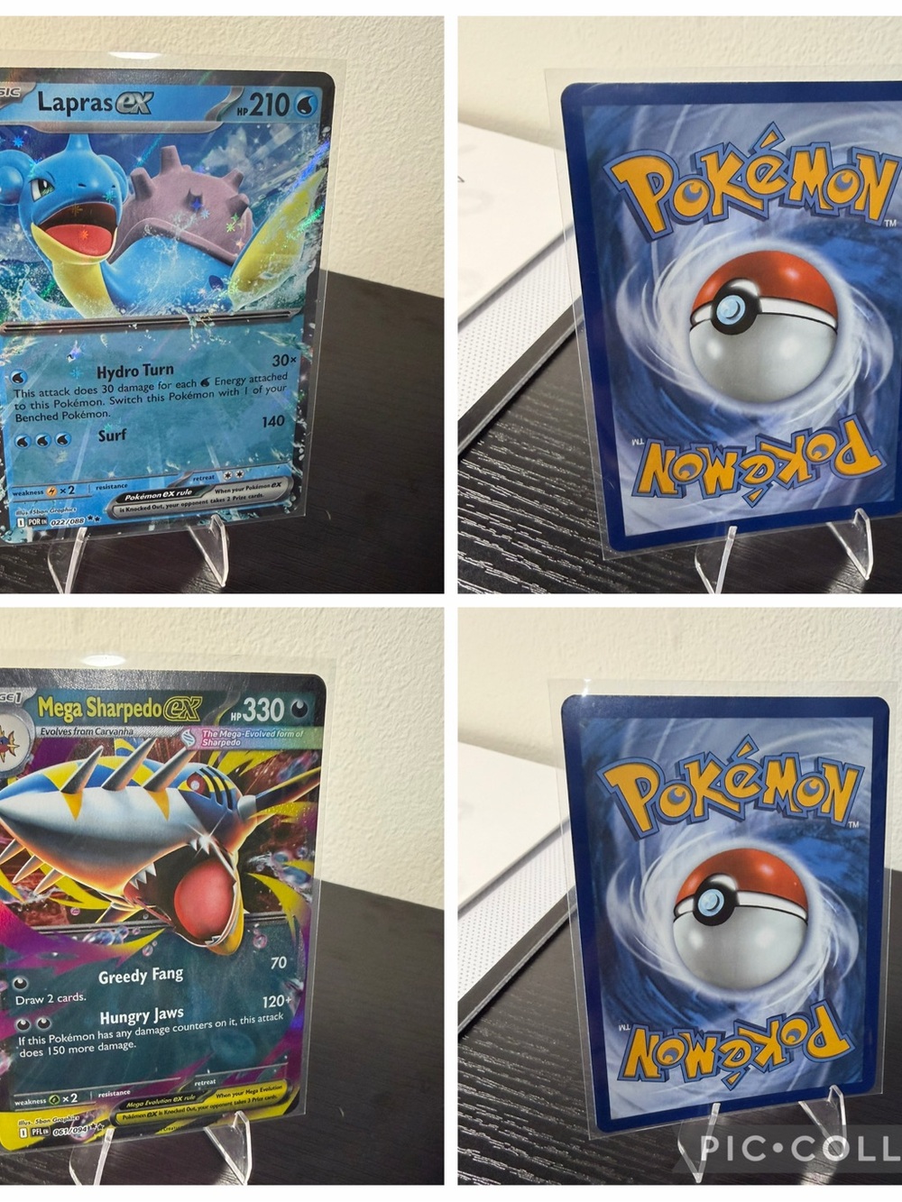 Pokémon Holographic EX Double Rare Card Bundle